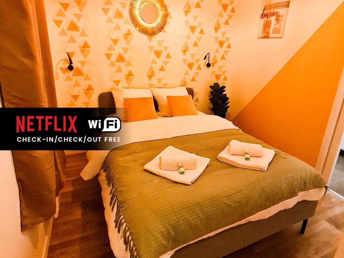 Ng Suitehome - Lille I Tourcoing Winoc - Appartement T2 - Netflix - Wifi - Cuisine - Parking Gratuit Eksteriør billede