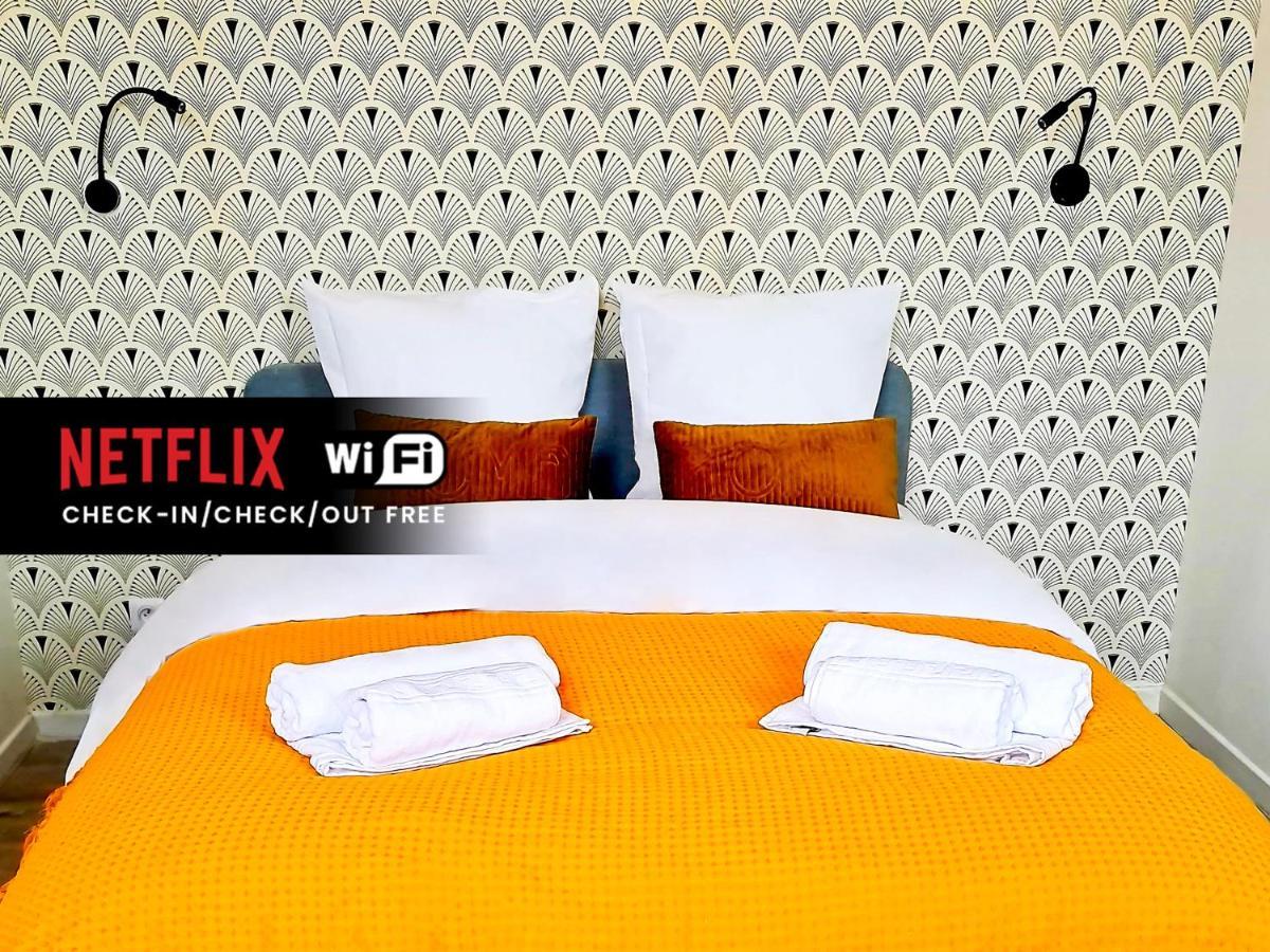 Ng Suitehome - Lille I Tourcoing Winoc - Appartement T2 - Netflix - Wifi - Cuisine - Parking Gratuit Eksteriør billede