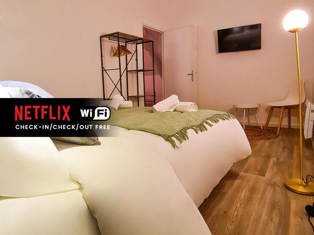 Ng Suitehome - Lille I Tourcoing Winoc - Appartement T2 - Netflix - Wifi - Cuisine - Parking Gratuit Eksteriør billede