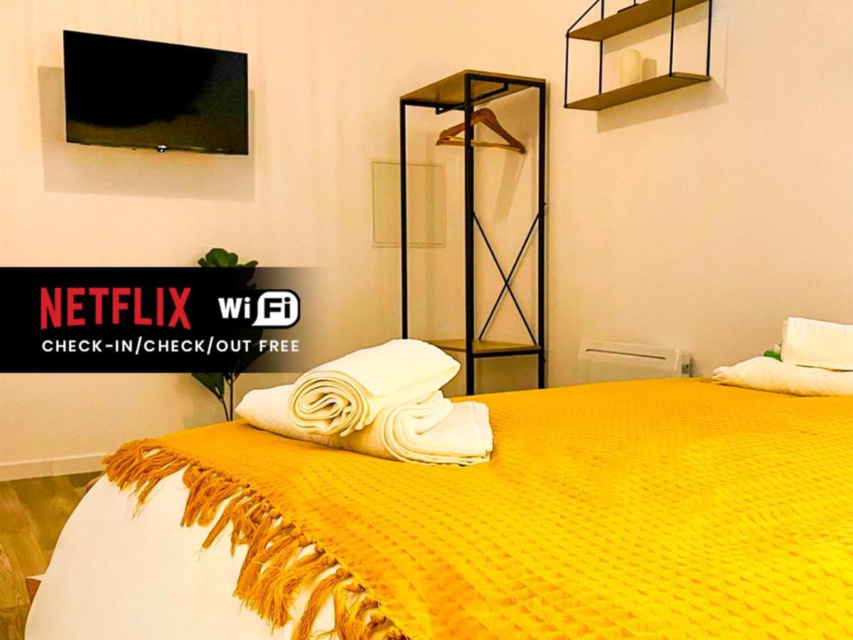 Ng Suitehome - Lille I Tourcoing Winoc - Appartement T2 - Netflix - Wifi - Cuisine - Parking Gratuit Eksteriør billede